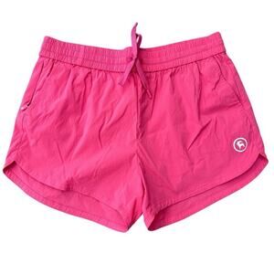 NWOT Women’s Backcountry Pink Retro Athletic Shorts Size Large